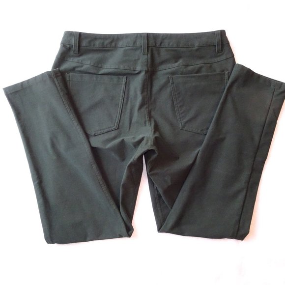 lululemon ABC Pant Slim 32" *Utilitech | Rainforest Green | EUC | 34 - Picture 2 of 8